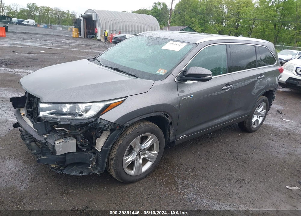 2017 TOYOTA HIGHLANDER HYBRID LIMITED VIN: 5TDDGRFH8HS030998