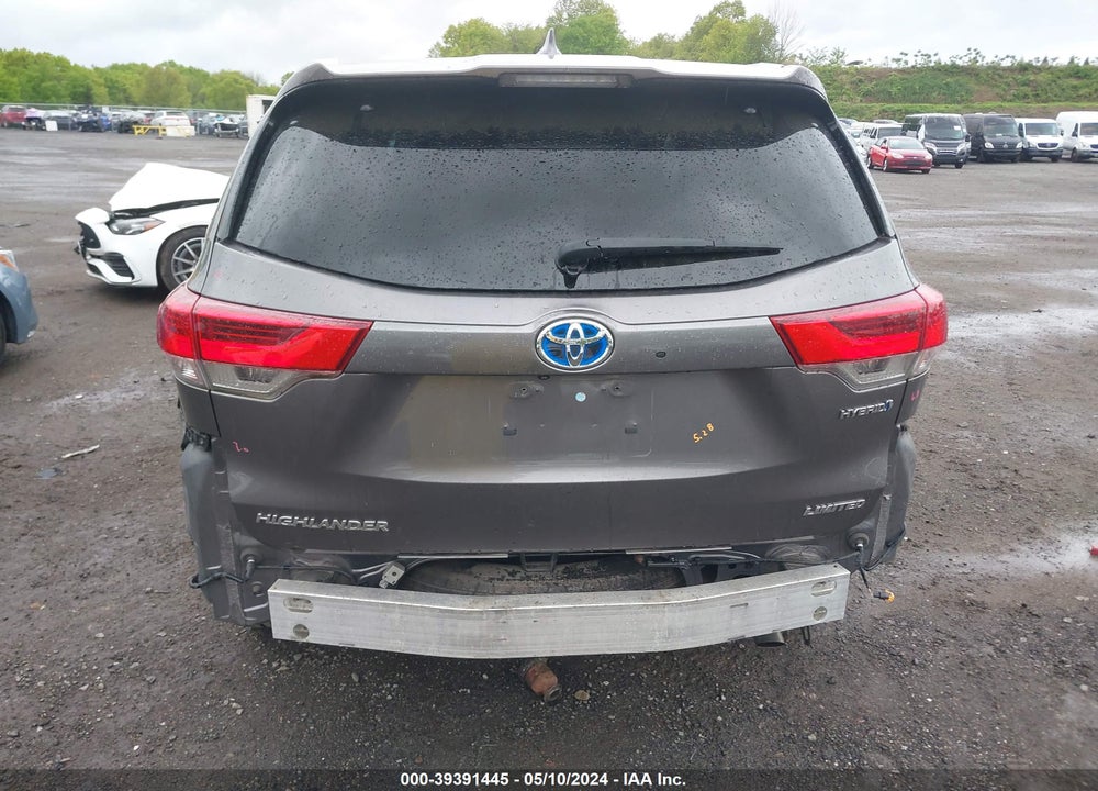 2017 TOYOTA HIGHLANDER HYBRID LIMITED VIN: 5TDDGRFH8HS030998