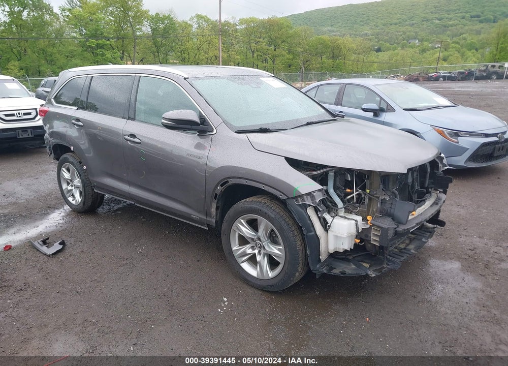2017 TOYOTA HIGHLANDER HYBRID LIMITED VIN: 5TDDGRFH8HS030998