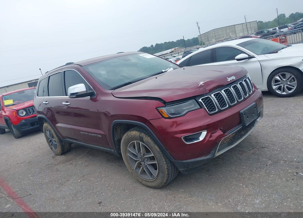 2019 JEEP GRAND CHEROKEE LIMITED 4X2 VIN: 1C4RJEBG4KC643478