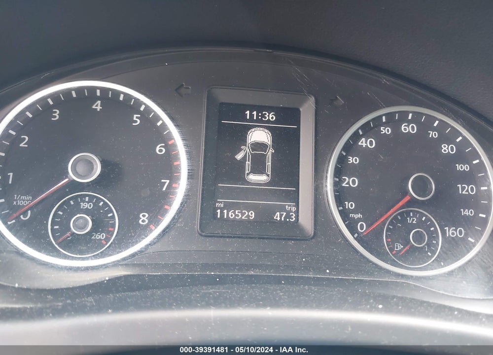 2013 VOLKSWAGEN TIGUAN S VIN: WVGBV3AX0DW621888