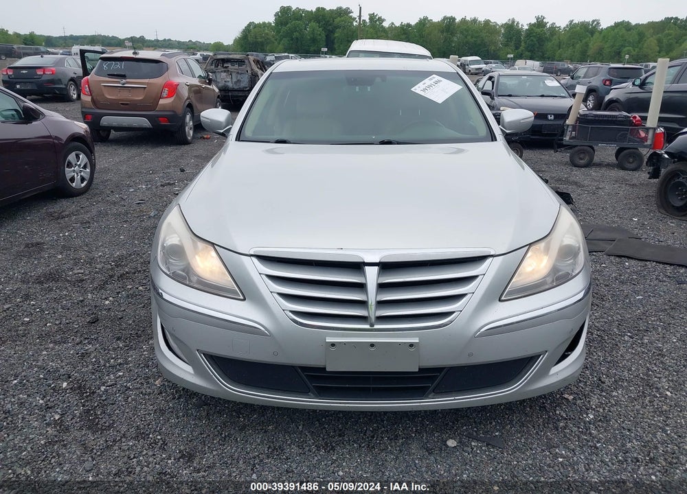 2012 HYUNDAI GENESIS 3.8 VIN: KMHGC4DD3CU208327