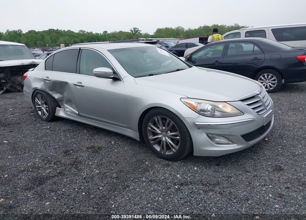 2012 HYUNDAI GENESIS 3.8 VIN: KMHGC4DD3CU208327