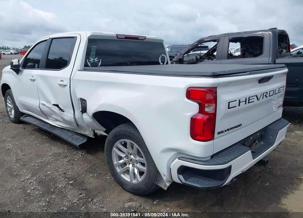 2020 CHEVROLET SILVERADO 1500 4WD SHORT BED RST VIN: 3GCUYEEDXLG209622