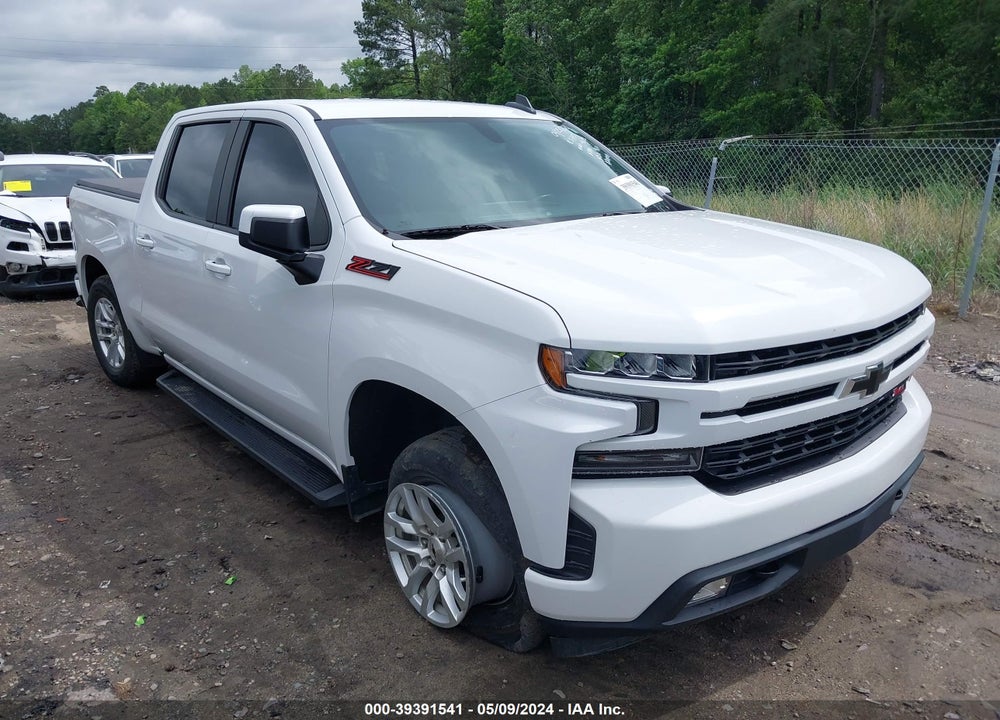 2020 CHEVROLET SILVERADO 1500 4WD SHORT BED RST VIN: 3GCUYEEDXLG209622