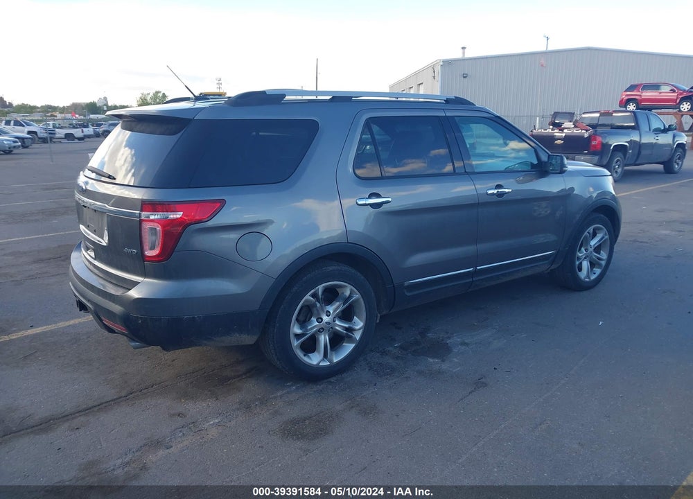 2012 FORD EXPLORER LIMITED VIN: 1FMHK8F8XCGA48198