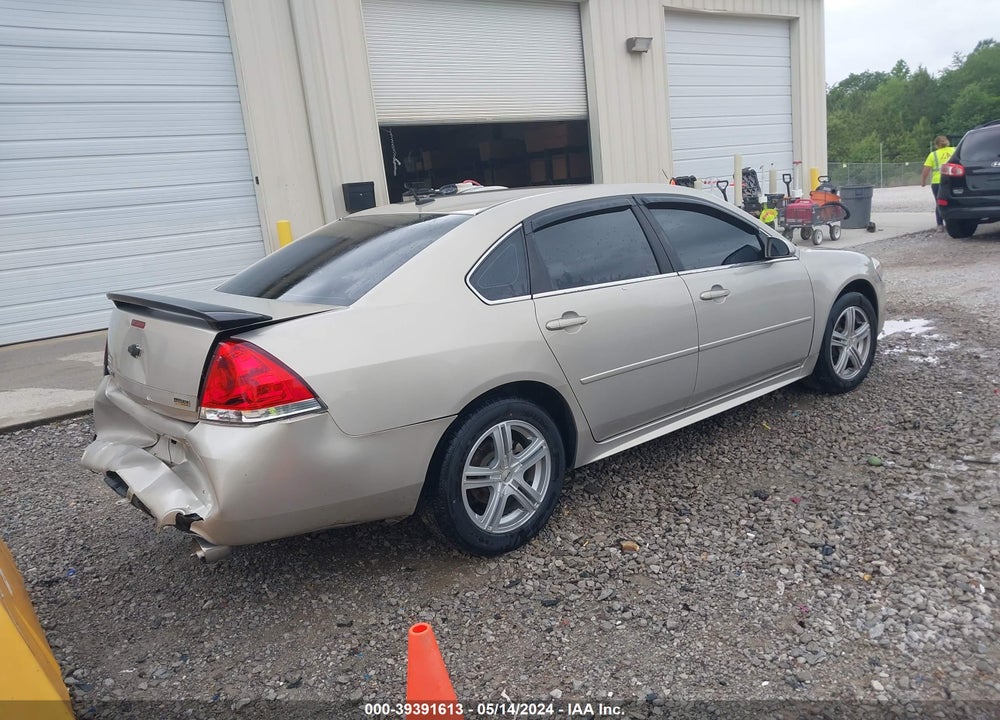 2012 CHEVROLET IMPALA LT VIN: 2G1WG5E35C1136308