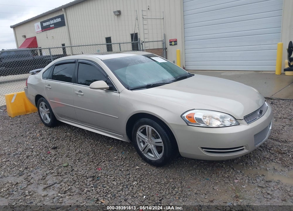 2012 CHEVROLET IMPALA LT VIN: 2G1WG5E35C1136308