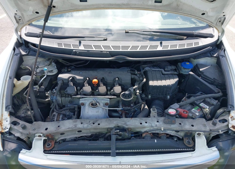 2008 HONDA CIVIC LX VIN: 2HGFA165X8H309483