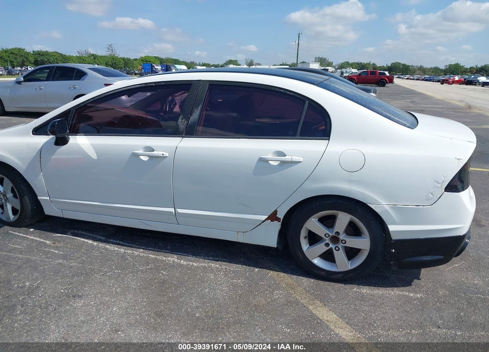 2008 HONDA CIVIC LX VIN: 2HGFA165X8H309483