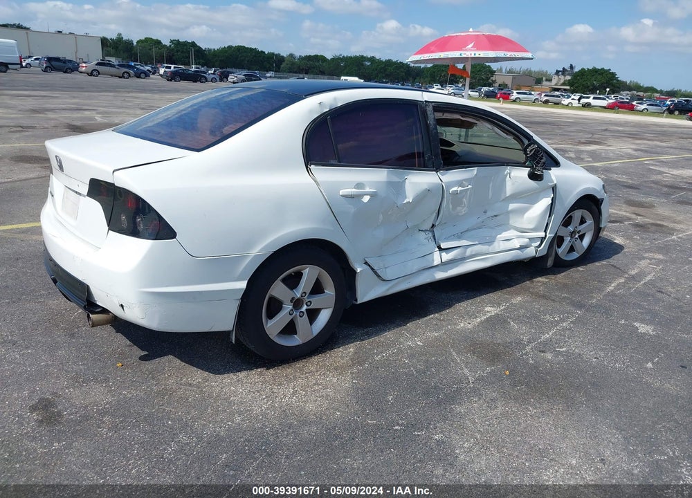 2008 HONDA CIVIC LX VIN: 2HGFA165X8H309483