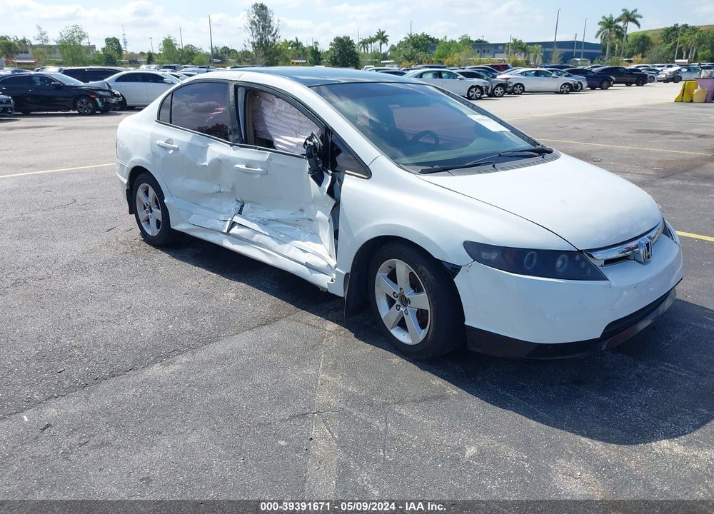 2008 HONDA CIVIC LX VIN: 2HGFA165X8H309483