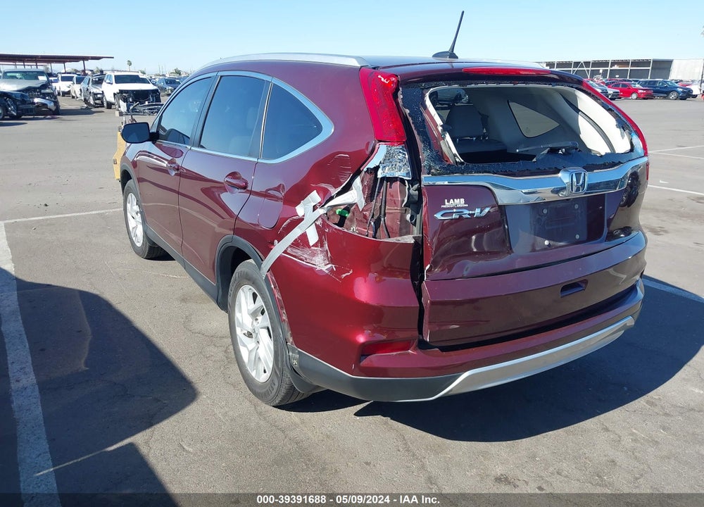 2015 HONDA CR-V EX-L VIN: 2HKRM3H70FH559588