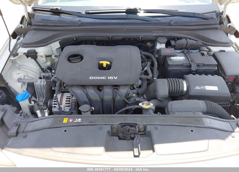 2017 HYUNDAI ELANTRA SE VIN: KMHD74LF0HU119395