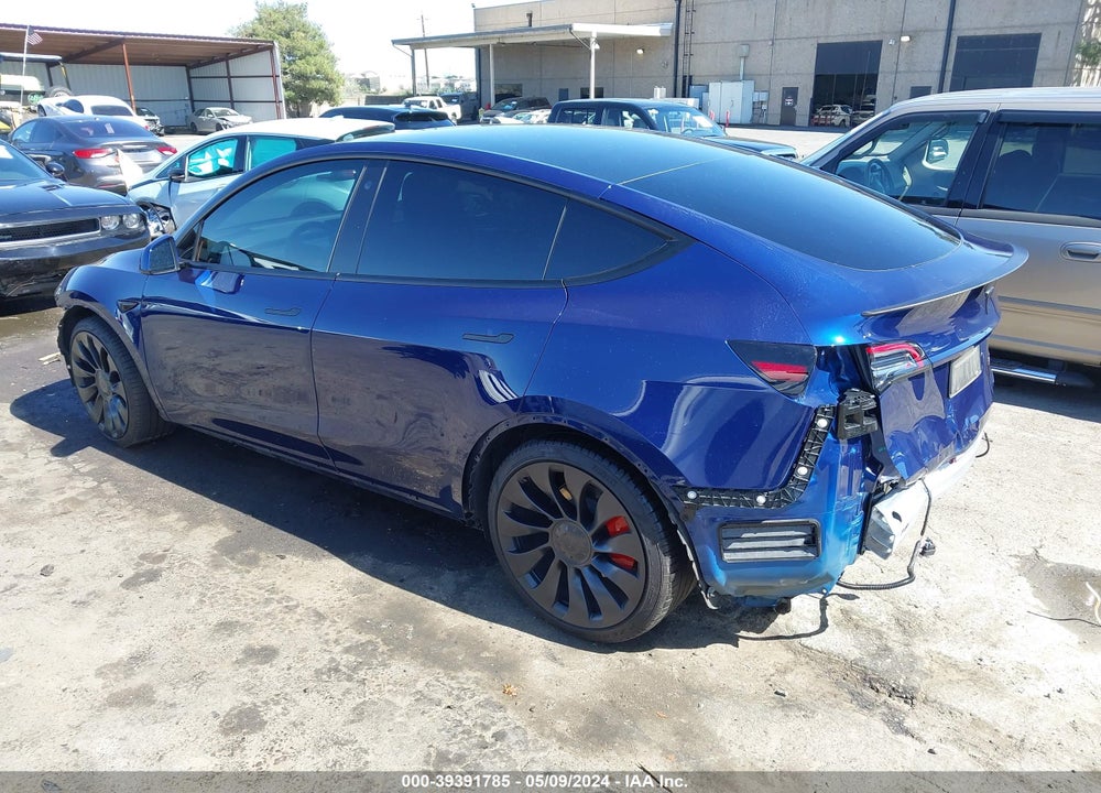 2022 TESLA MODEL Y PERFORMANCE DUAL MOTOR ALL-WHEEL DRIVE VIN: 7SAYGDEF8NF573114