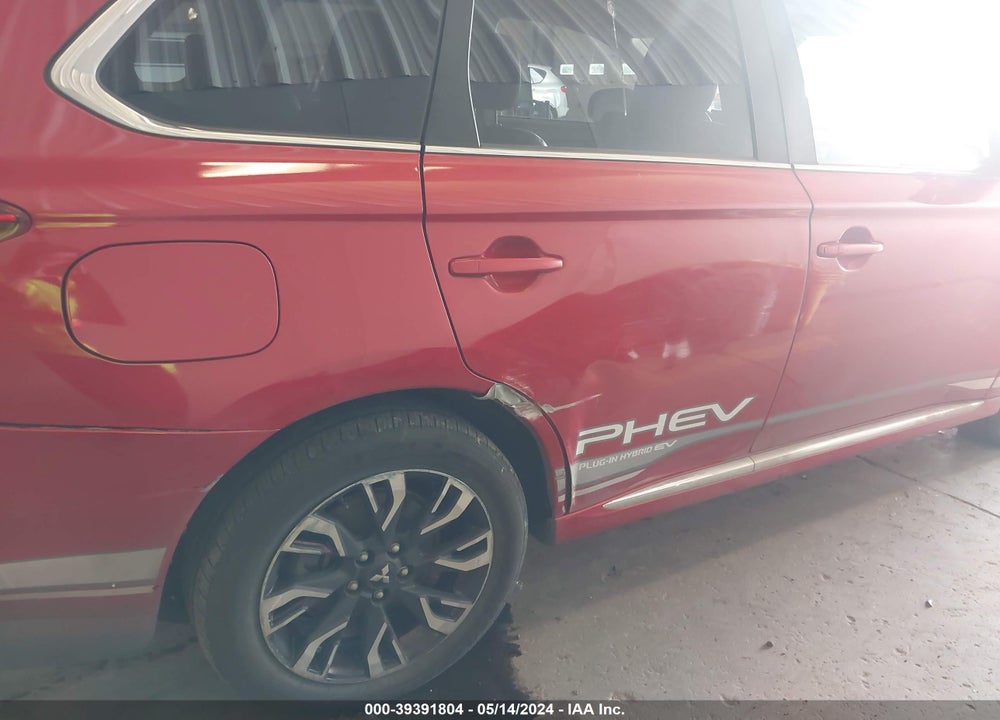 2018 MITSUBISHI OUTLANDER PHEV SEL VIN: JA4J24A52JZ027823