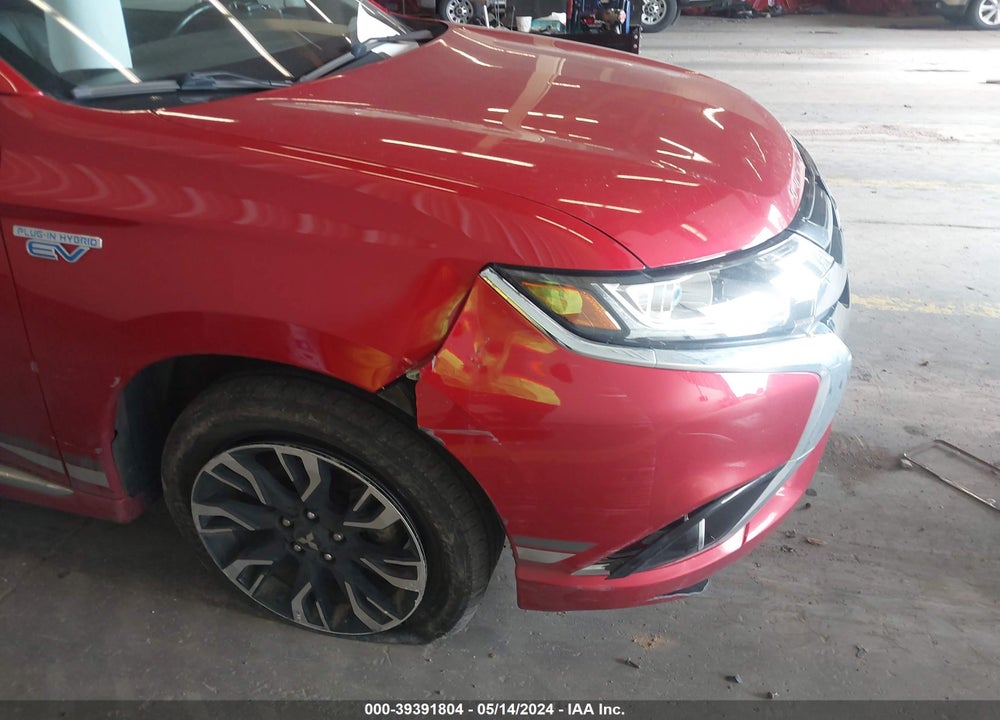 2018 MITSUBISHI OUTLANDER PHEV SEL VIN: JA4J24A52JZ027823