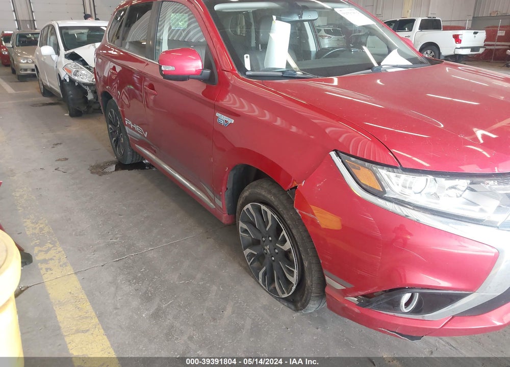 2018 MITSUBISHI OUTLANDER PHEV SEL VIN: JA4J24A52JZ027823