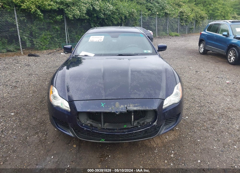 2014 MASERATI QUATTROPORTE S Q4 VIN: ZAM56RRA7E1111453