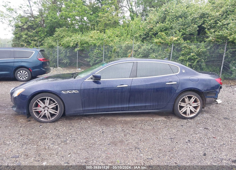 2014 MASERATI QUATTROPORTE S Q4 VIN: ZAM56RRA7E1111453