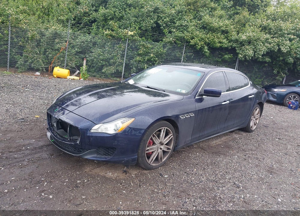 2014 MASERATI QUATTROPORTE S Q4 VIN: ZAM56RRA7E1111453