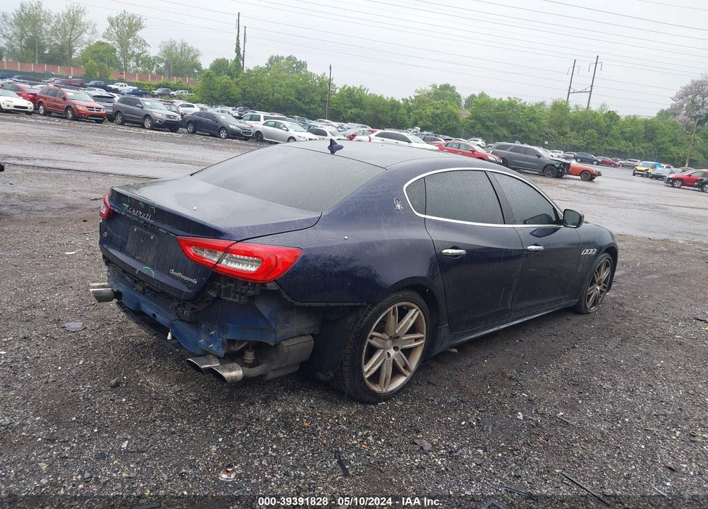 2014 MASERATI QUATTROPORTE S Q4 VIN: ZAM56RRA7E1111453