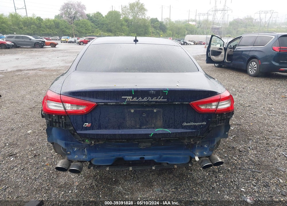 2014 MASERATI QUATTROPORTE S Q4 VIN: ZAM56RRA7E1111453