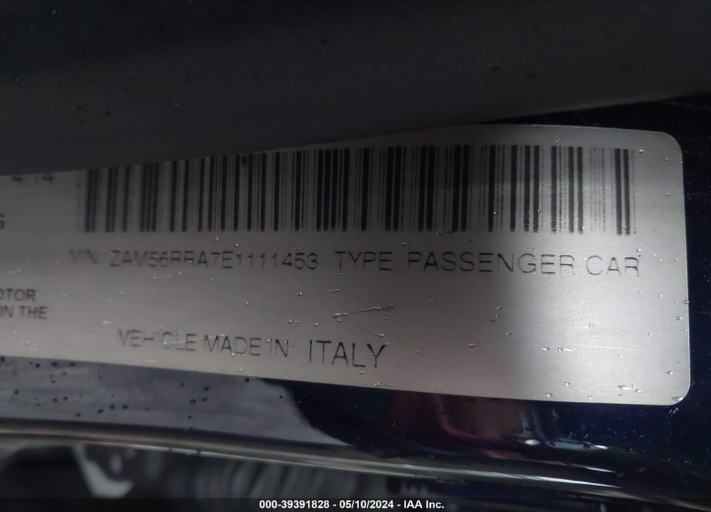2014 MASERATI QUATTROPORTE S Q4 VIN: ZAM56RRA7E1111453