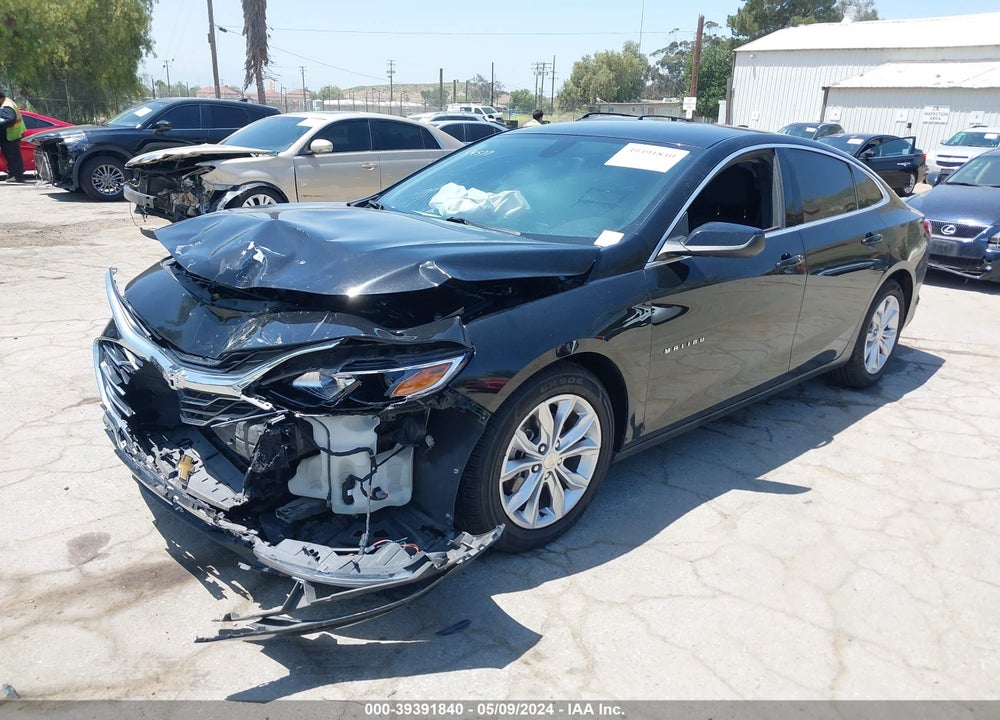 2020 CHEVROLET MALIBU FWD LT VIN: 1G1ZD5ST9LF032505