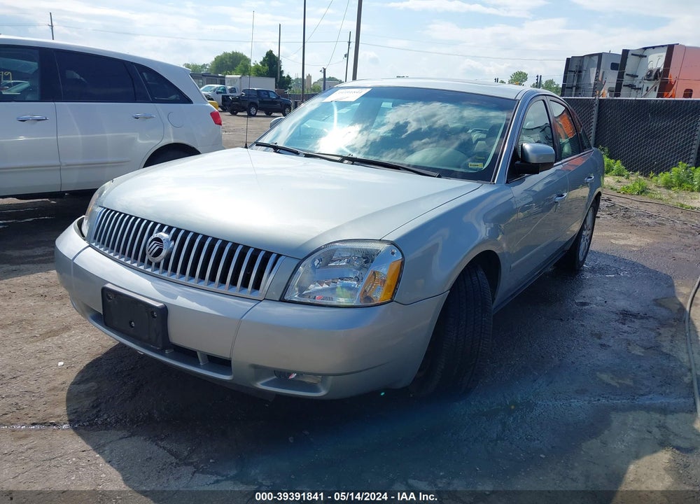 2006 MERCURY MONTEGO PREMIER VIN: 1MEFM42176G606373
