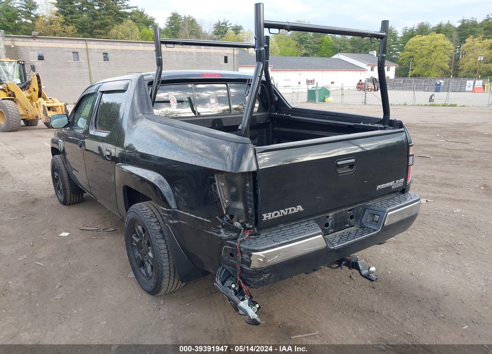 2007 HONDA RIDGELINE RTS VIN: 2HJYK16437H507554