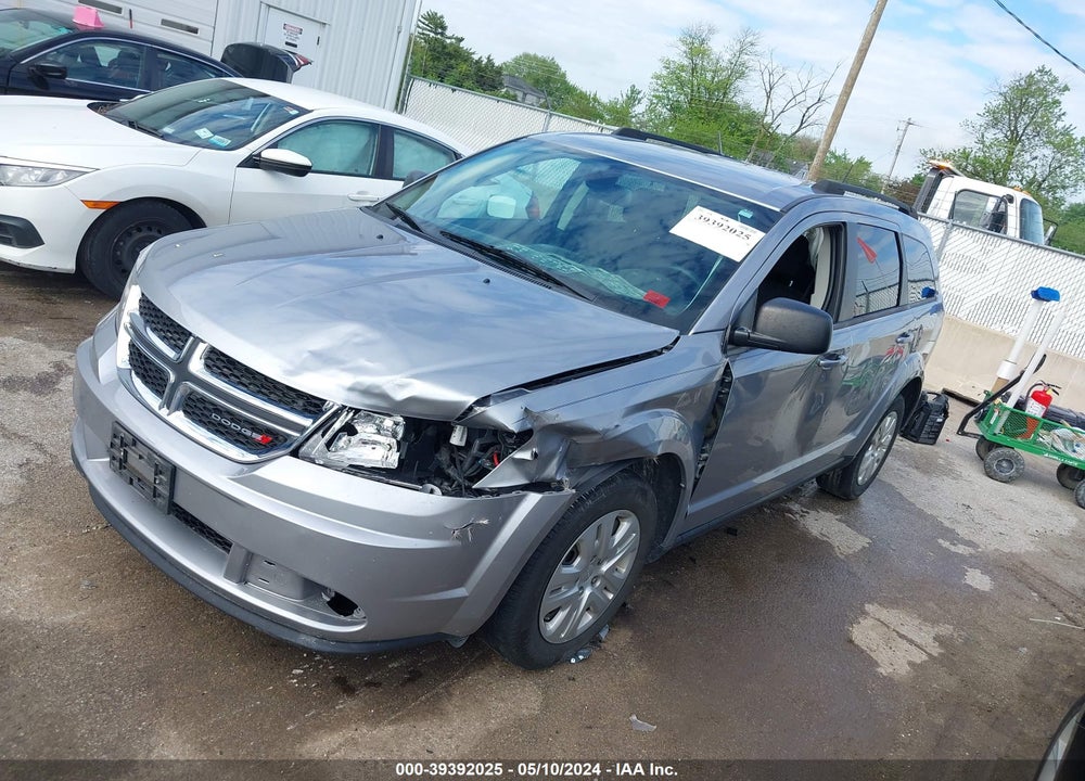 2018 DODGE JOURNEY SE VIN: 3C4PDCAB3JT383991