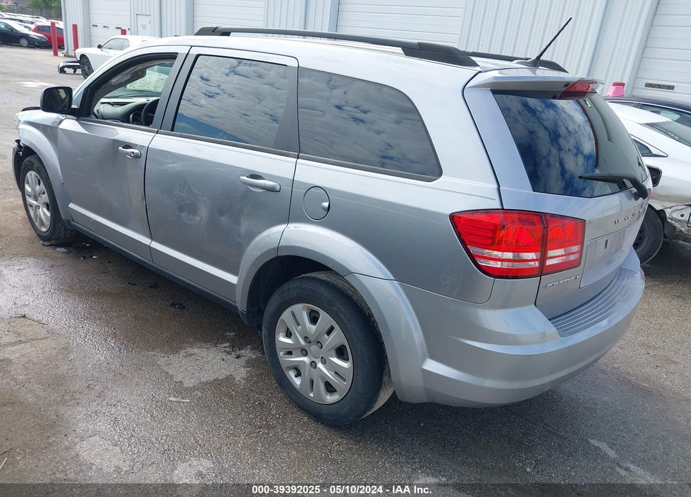 2018 DODGE JOURNEY SE VIN: 3C4PDCAB3JT383991