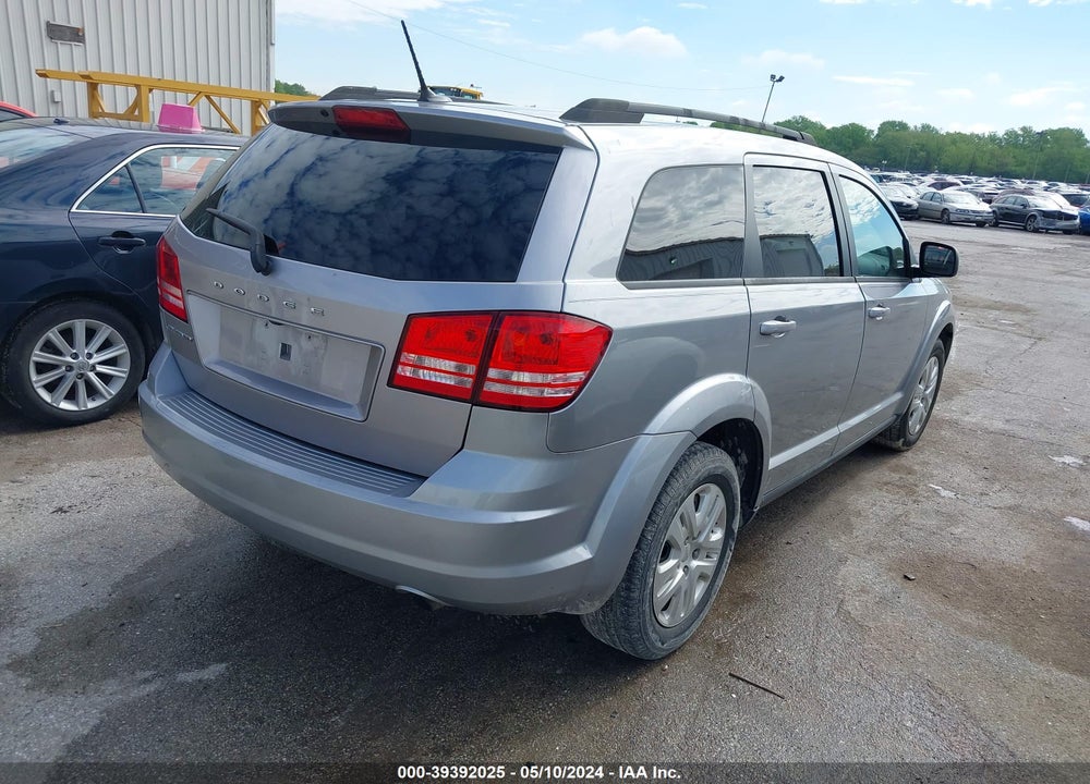 2018 DODGE JOURNEY SE VIN: 3C4PDCAB3JT383991