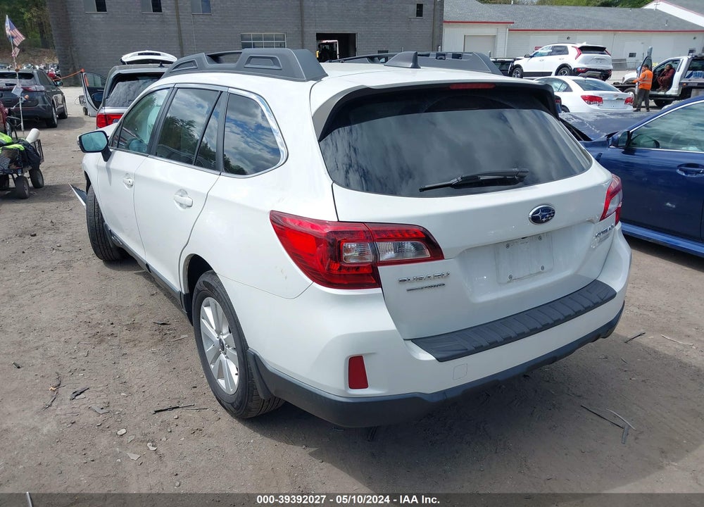 2017 SUBARU OUTBACK 2.5I PREMIUM VIN: 4S4BSAFCXH3413401