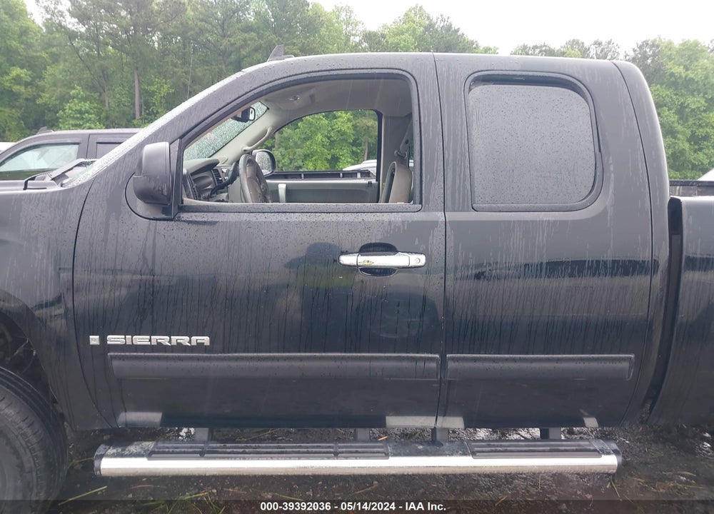 2007 GMC SIERRA 1500 SLE2 VIN: 1GTEK19087Z600392