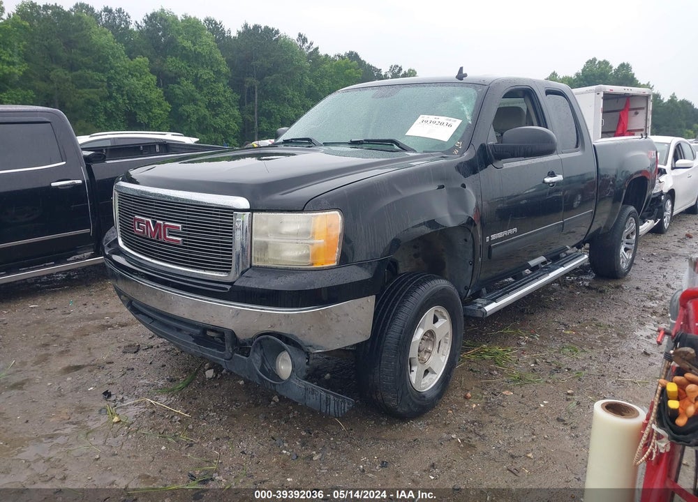 2007 GMC SIERRA 1500 SLE2 VIN: 1GTEK19087Z600392