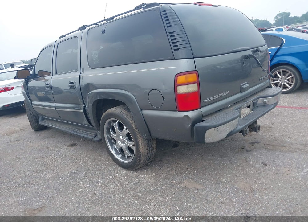 2001 CHEVROLET SUBURBAN 1500 LT VIN: 3GNEC16T21G232690