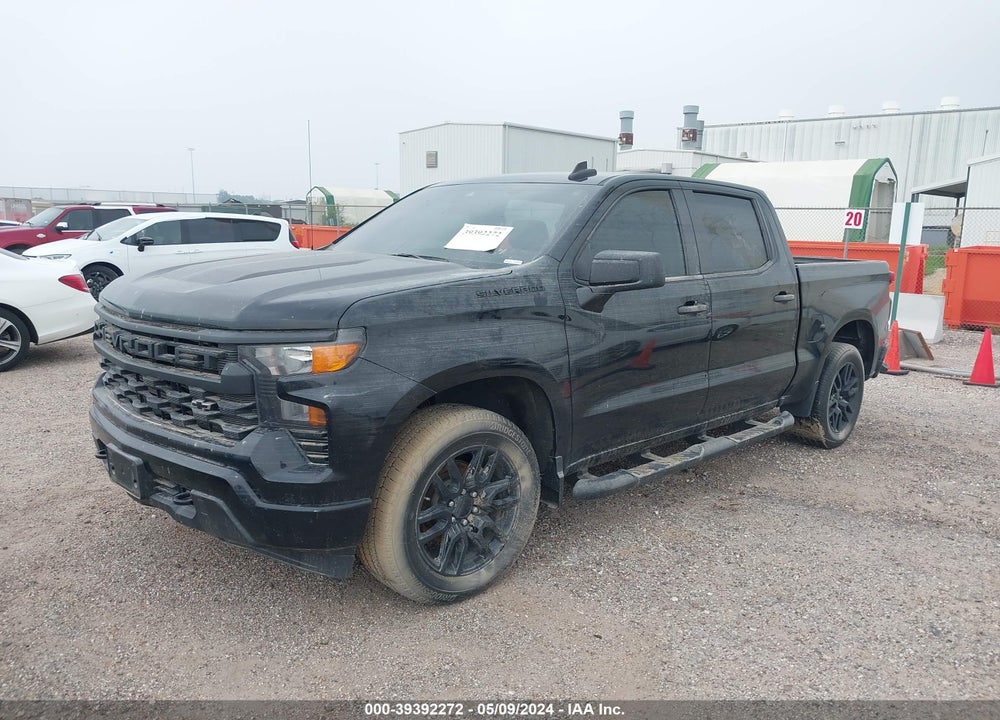 2022 CHEVROLET SILVERADO 1500 2WD SHORT BED CUSTOM VIN: 1GCPABEK6NZ519767
