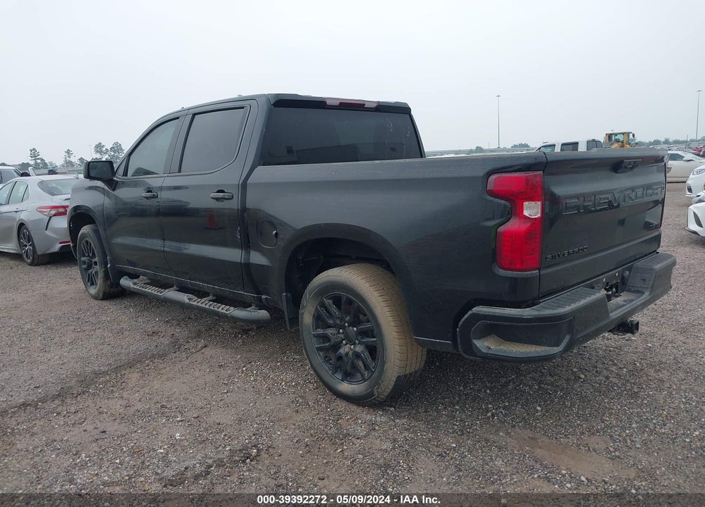 2022 CHEVROLET SILVERADO 1500 2WD SHORT BED CUSTOM VIN: 1GCPABEK6NZ519767