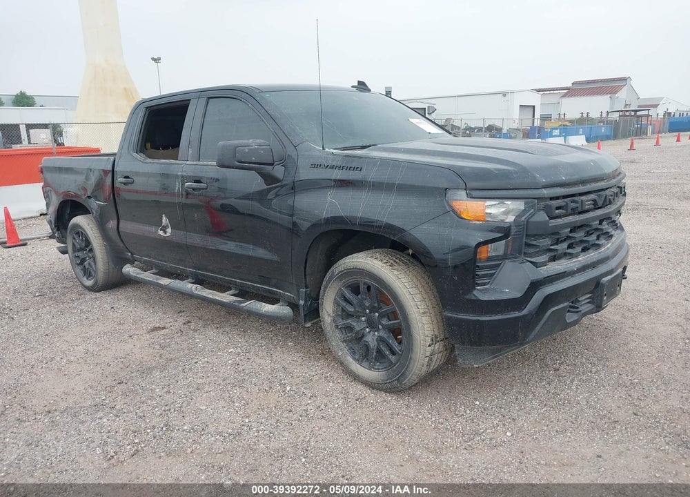 2022 CHEVROLET SILVERADO 1500 2WD SHORT BED CUSTOM VIN: 1GCPABEK6NZ519767