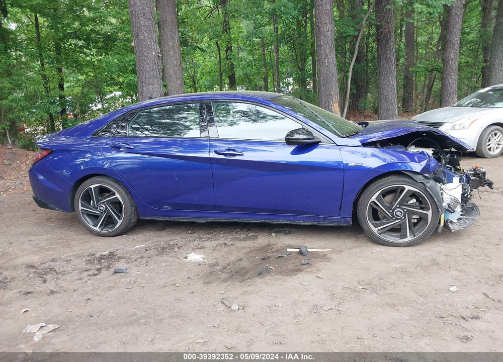 2022 HYUNDAI ELANTRA N LINE VIN: KMHLR4AF0NU370034