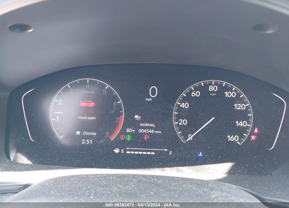 2023 HONDA CIVIC SPORT VIN: 2HGFE2F56PH544388