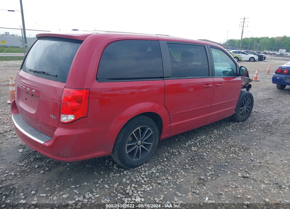 2015 DODGE GRAND CARAVAN R/T VIN: 2C4RDGEG7FR650355
