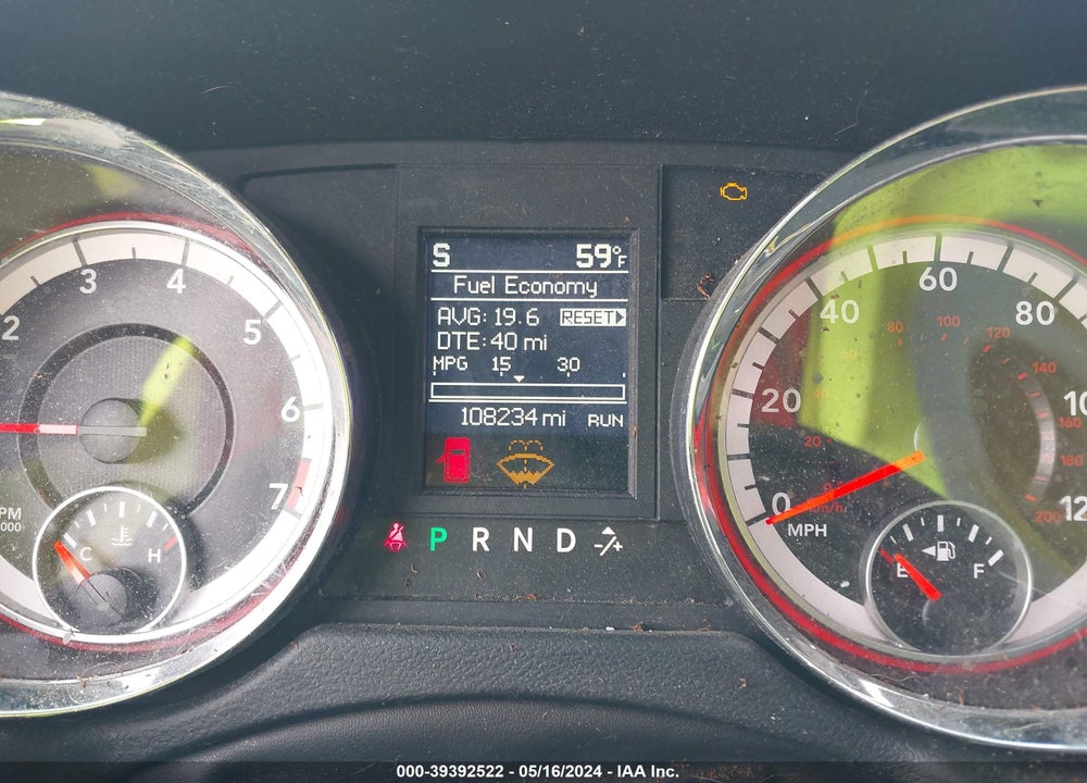 2015 DODGE GRAND CARAVAN R/T VIN: 2C4RDGEG7FR650355