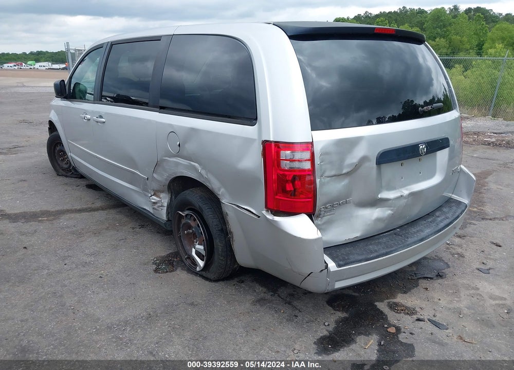 2009 DODGE GRAND CARAVAN SE VIN: 1D8HN44E29B517109