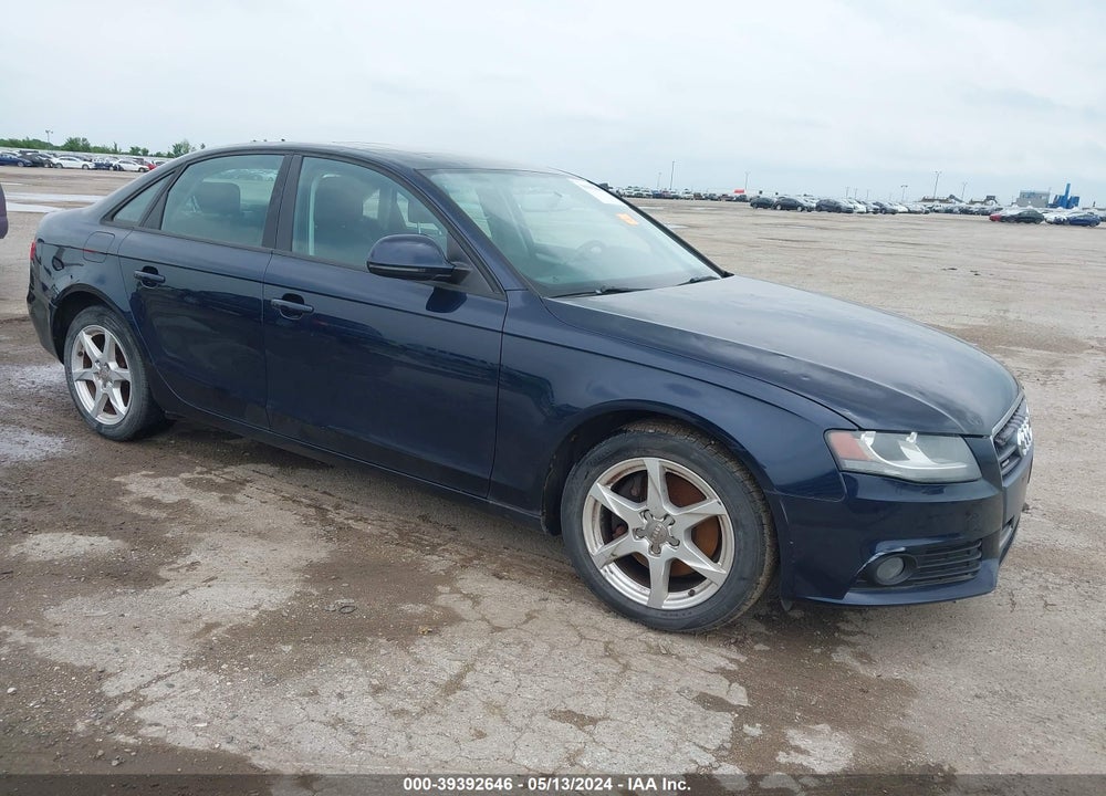 2009 AUDI A4 2.0T PREMIUM VIN: WAULF78K79N025906
