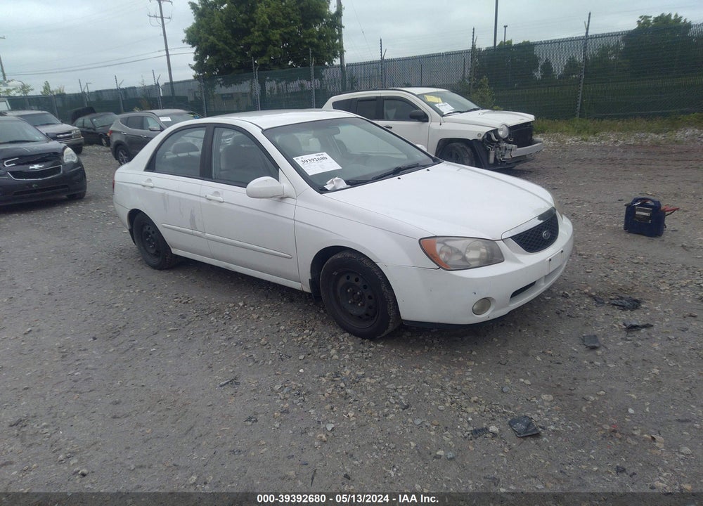 2007 KIA SPECTRA EX VIN: KNAFE121775485433