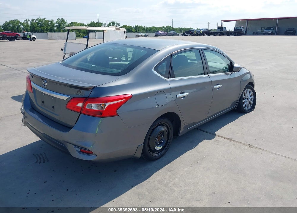 2019 NISSAN SENTRA S VIN: 3N1AB7AP4KY259055