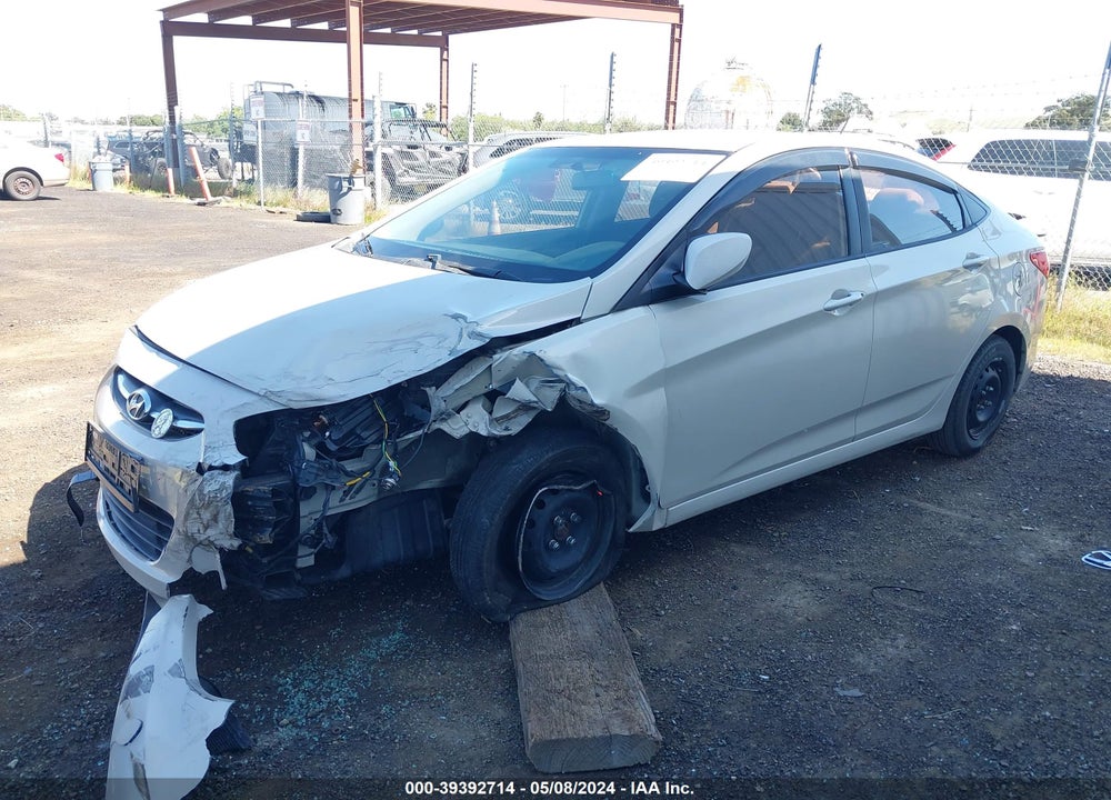 2015 HYUNDAI ACCENT VIN: KMHCT4AE7FU927502